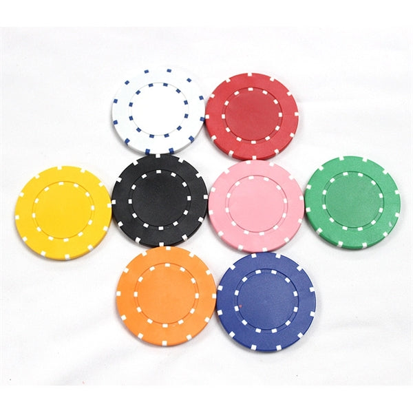 Plastic Club Poker Chips Game Tokens