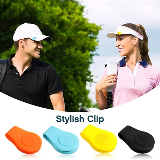 Silicone Magnetic Golf  Ball Markers Hat Clip