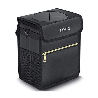 Car Trash Can with Lid