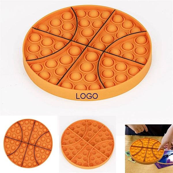 Basketball Stress Reliever Silicone Toy