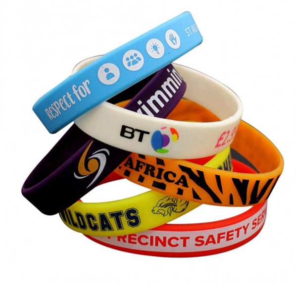 Custom Printed Silicone Wristbands