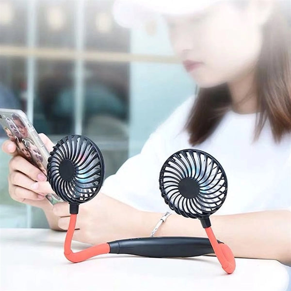 Portable Hanging Neck Sports Fan