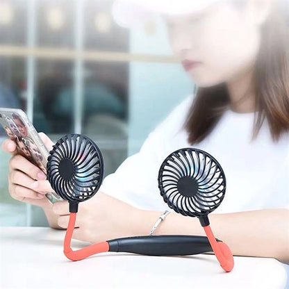 Portable Hanging Neck Sports Fan