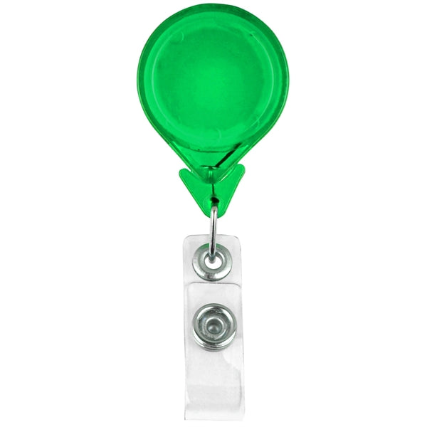 Tear Drop Retractable Badge Holder