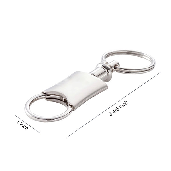 Metal Valet Key Chain