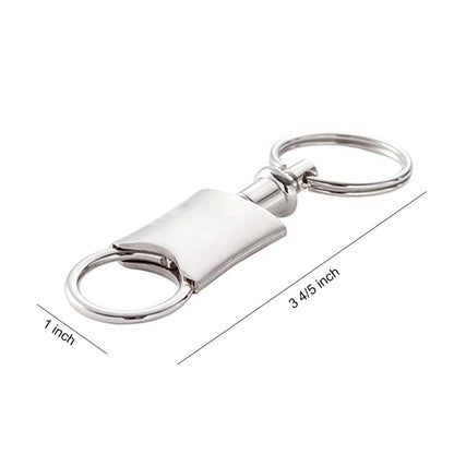 Metal Valet Key Chain