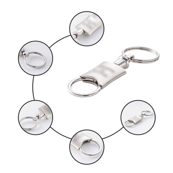 Metal Valet Key Chain