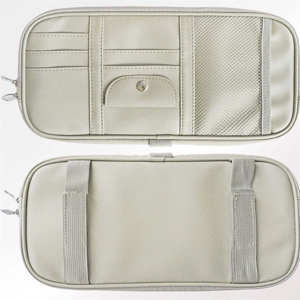 Car Organizer Bag On Sun Visor