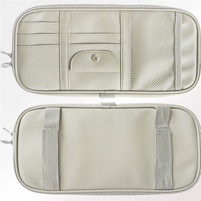 Car Organizer Bag On Sun Visor