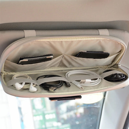 Car Organizer Bag On Sun Visor