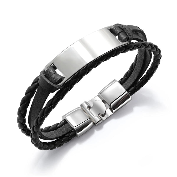 Leather bracelet
