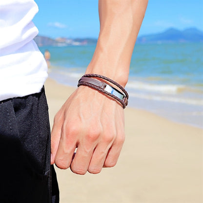 Leather bracelet