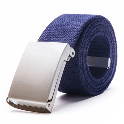 Fashional Metal Buckle Canvas Belt