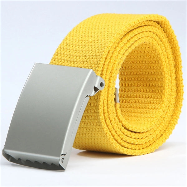 Fashional Metal Buckle Canvas Belt