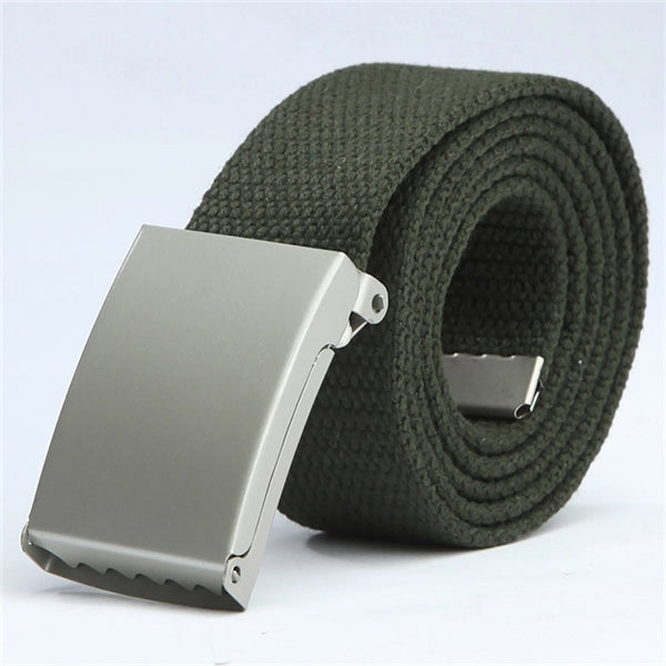 Fashional Metal Buckle Canvas Belt