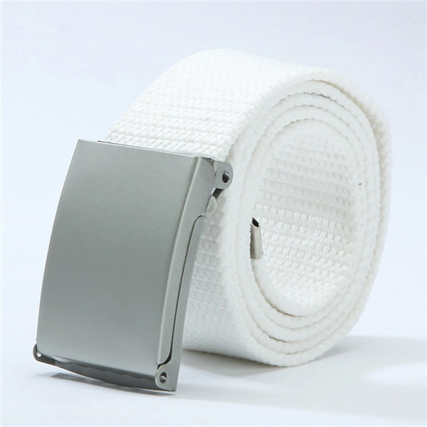 Fashional Metal Buckle Canvas Belt