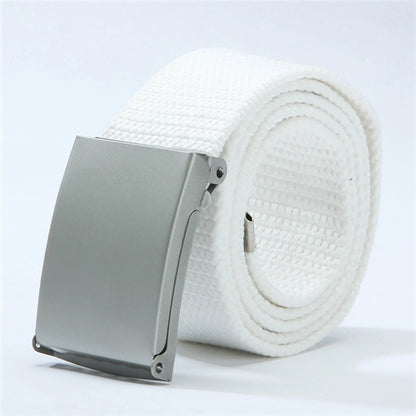 Fashional Metal Buckle Canvas Belt