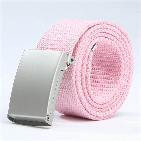 Fashional Metal Buckle Canvas Belt