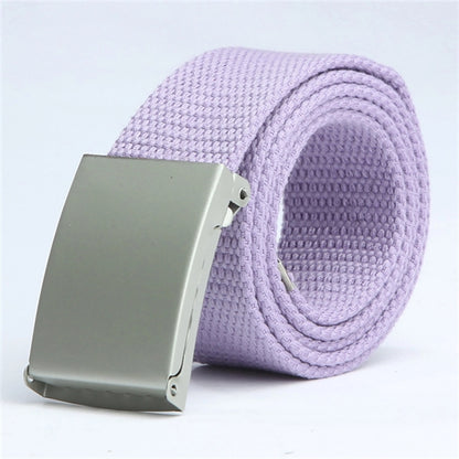 Fashional Metal Buckle Canvas Belt