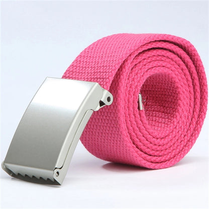 Fashional Metal Buckle Canvas Belt