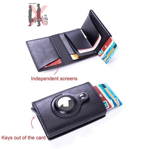 Slim Wallet With Money Clip Rfid Credit Card Holder