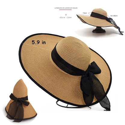 Oversized Beach Straw Hat