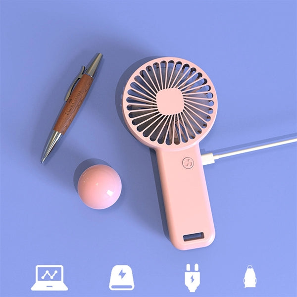 Handheld Fan with Phone Holder
