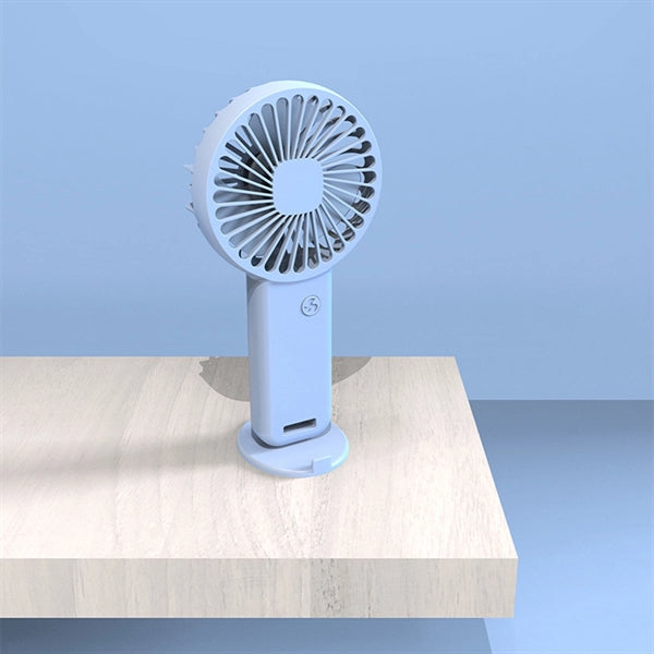 Handheld Fan with Phone Holder