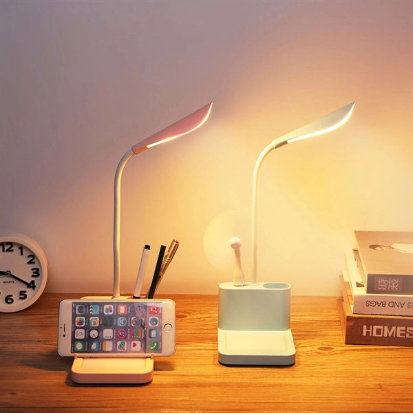 LED Desk Lamp with Pen Holder