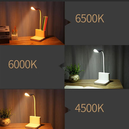 LED Desk Lamp with Pen Holder