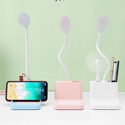 LED Desk Lamp with Pen Holder