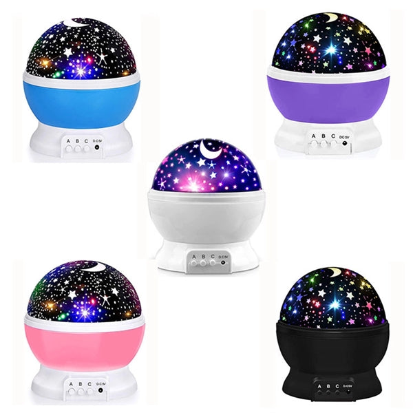 Star Projector Night Light Lamp