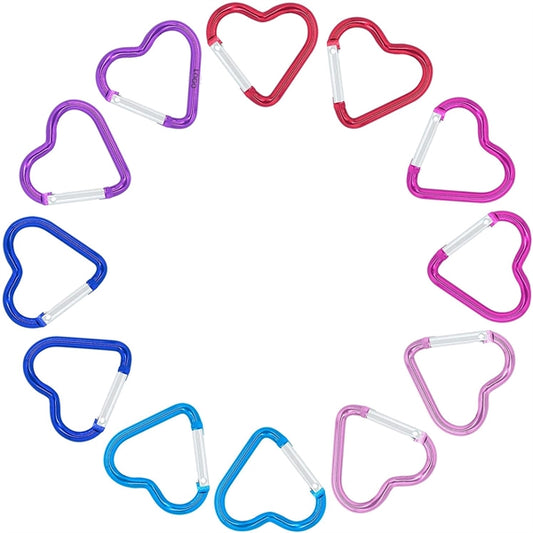 Heart Carabiner Key Chain