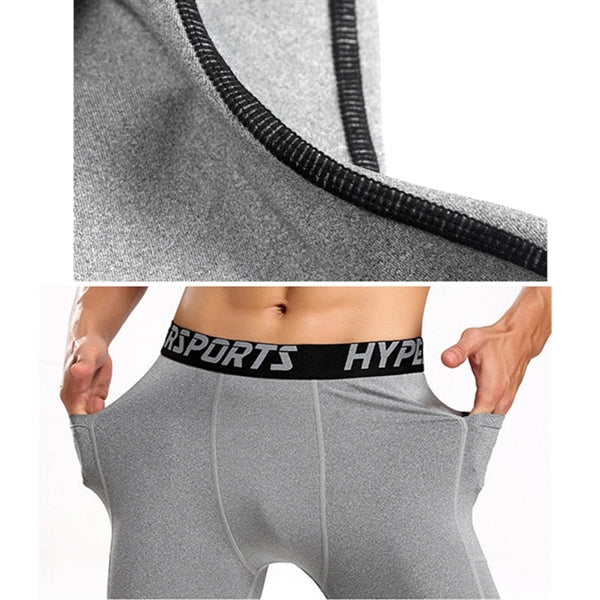Men's Elastic Compression Shorts Underwear