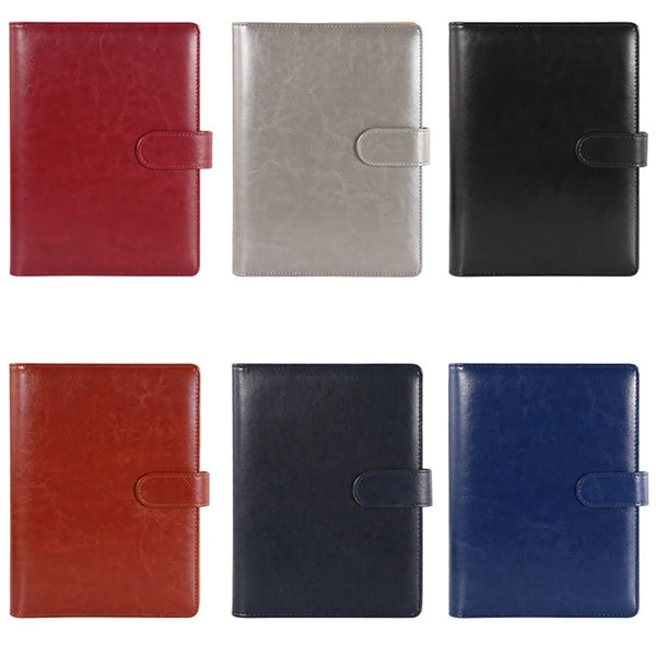 Leather Journal Notebook with Card Bag