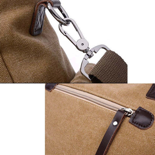 Vintage Men Canvas Messenger Bag