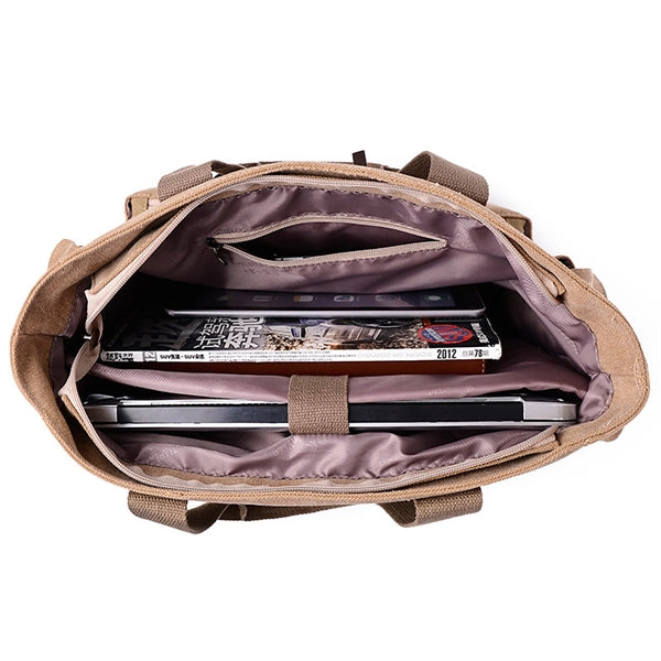 Vintage Men Canvas Messenger Bag
