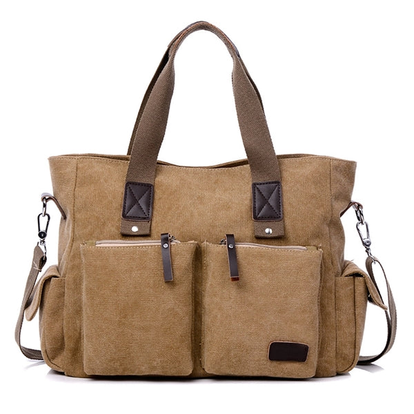 Vintage Men Canvas Messenger Bag