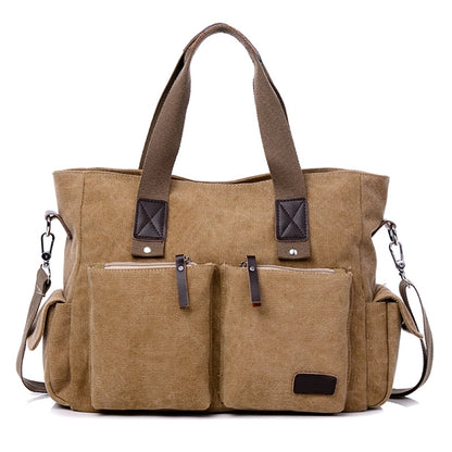 Vintage Men Canvas Messenger Bag