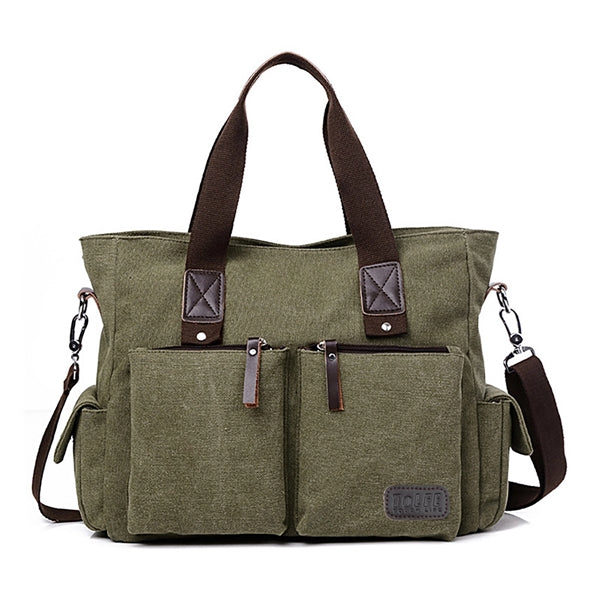 Vintage Men Canvas Messenger Bag