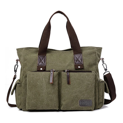Vintage Men Canvas Messenger Bag