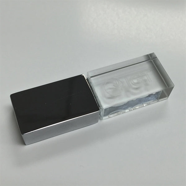Logo Glow Crystal USB Drive