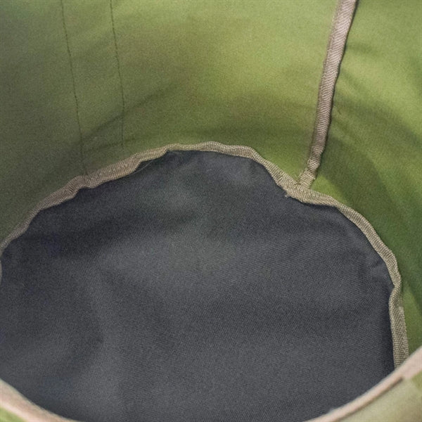 Green Bucket Garden Tools Bag with 2 Pockets