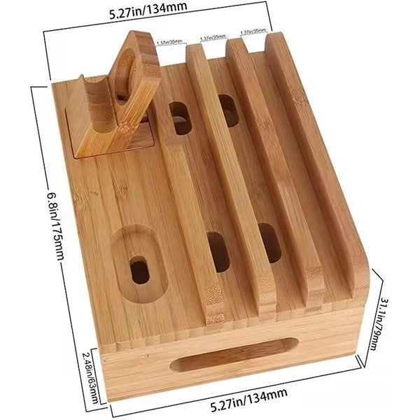 Bamboo Charging Station