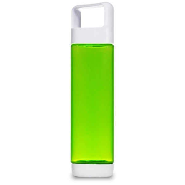 25 oz. Clean Square Bottle w/ Removable Top & Bottom Lids