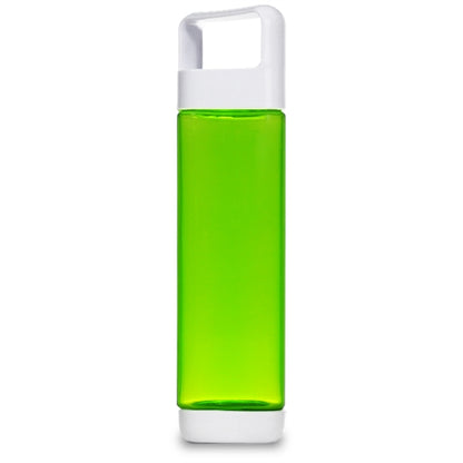 25 oz. Clean Square Bottle w/ Removable Top & Bottom Lids