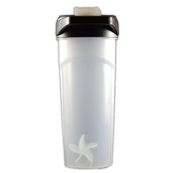 24 oz. BPA free Frosted Easy carry Shaker Bottle w/ Flip top