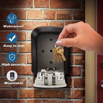 Upgraded Wall Mounted Key Safe Box