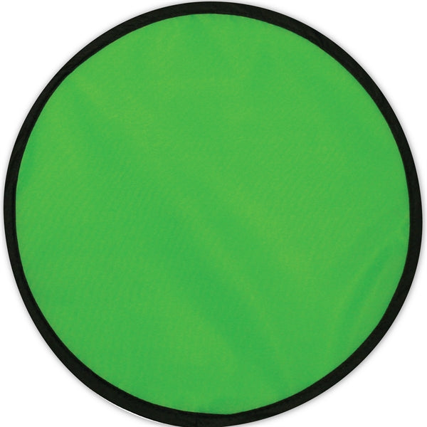 Flexible 10" Diameter Nylon Flying Disc w/ Matching Pouch