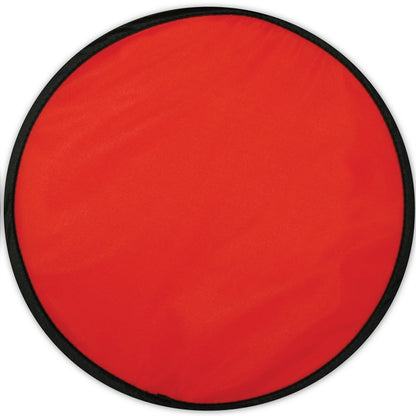 Flexible 10" Diameter Nylon Flying Disc w/ Matching Pouch